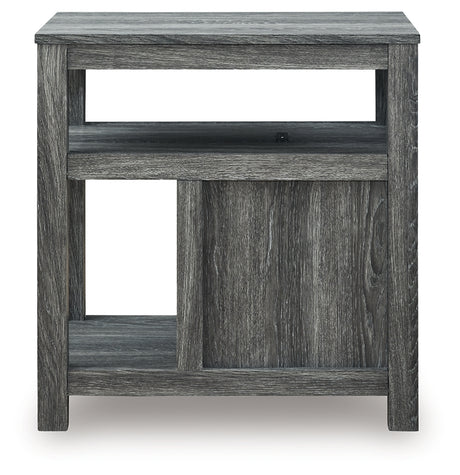 Fendenmore Two-tone Chairside End Table from Ashley - Luna Furniture