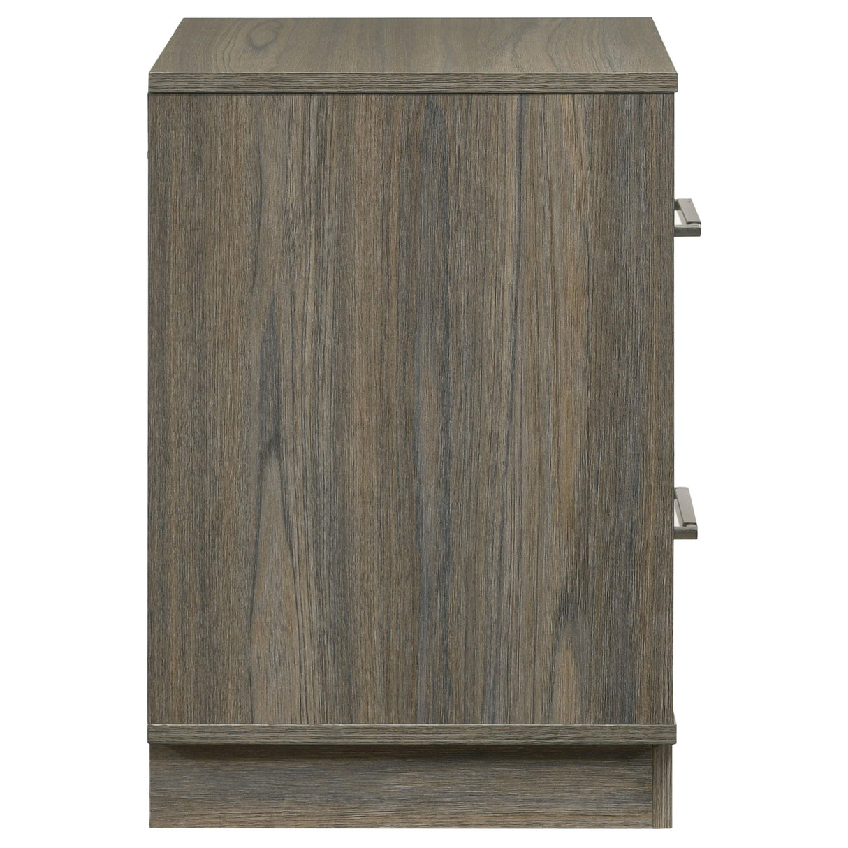 Fenwick Gray Oak 2-Drawer Nightstand from Coaster - Luna Furniture