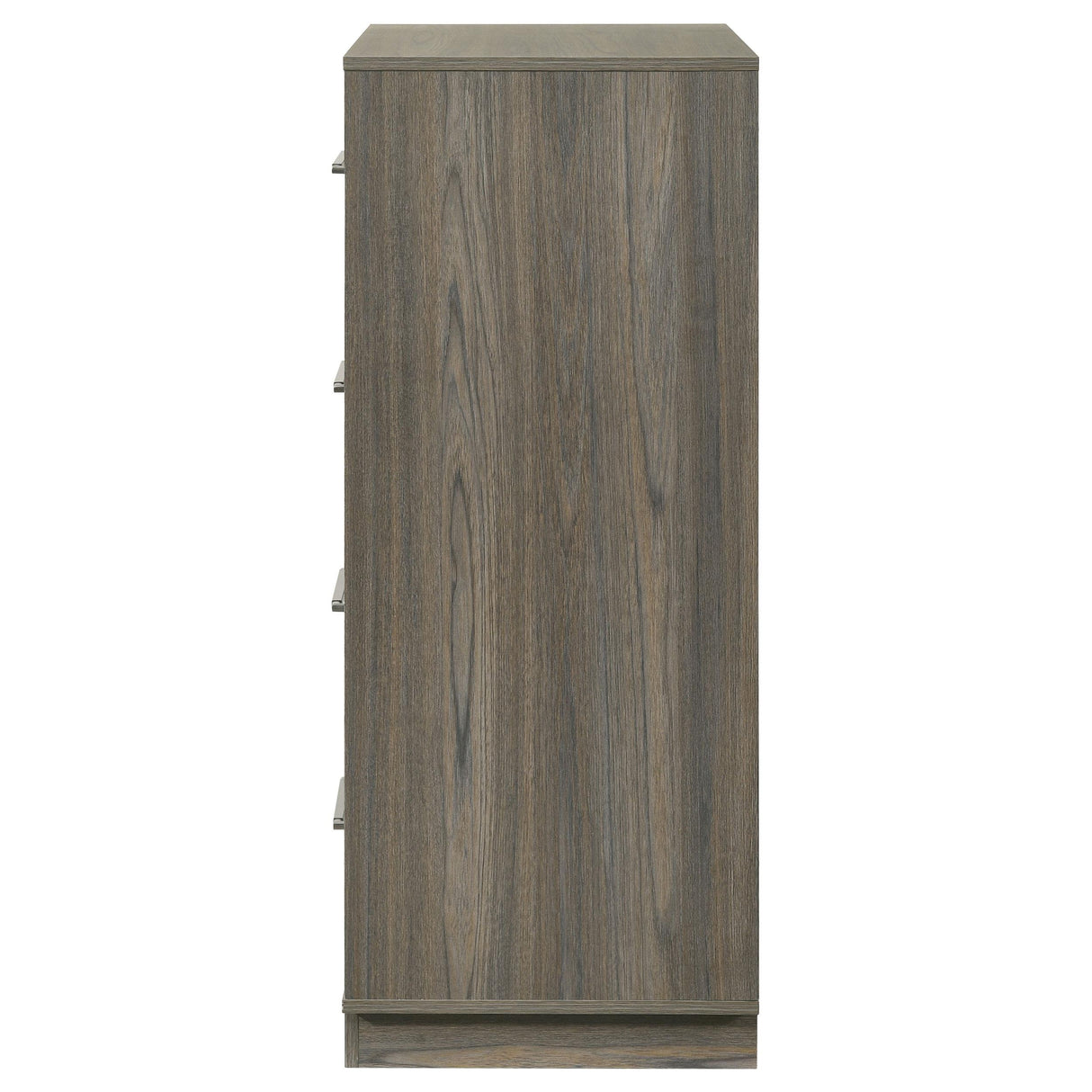 Fenwick Gray Oak 4-Drawer Chest of Drawers from Coaster - Luna Furniture