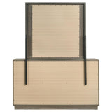 Fenwick Gray Oak 9-Drawer Dresser with Mirror from Coaster - Luna Furniture