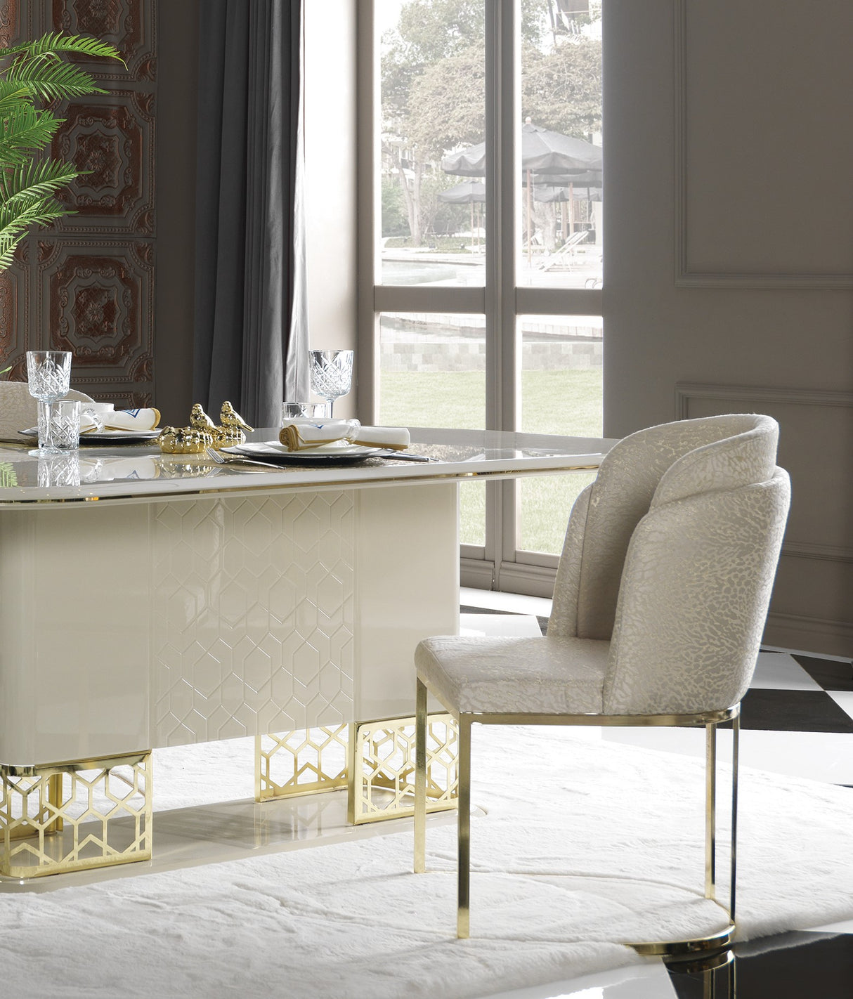 Ferani Dining Chair from Luna Luxury - Luna Furniture