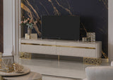 Ferani Ivory Living Room Set from Luna Luxury - Luna Furniture
