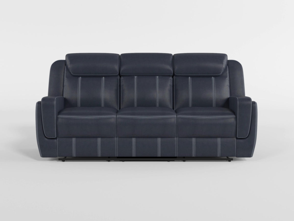 Littleton Black Reclining Sofa and Loveseat from Homelegance - Luna Furniture