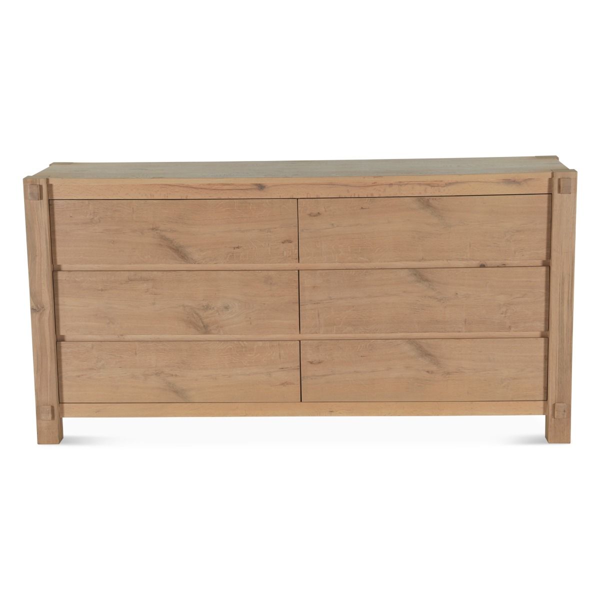 Flagstaff 72" Dresser in Natural Distressed Oak from Home Trends & Design - Luna Furniture