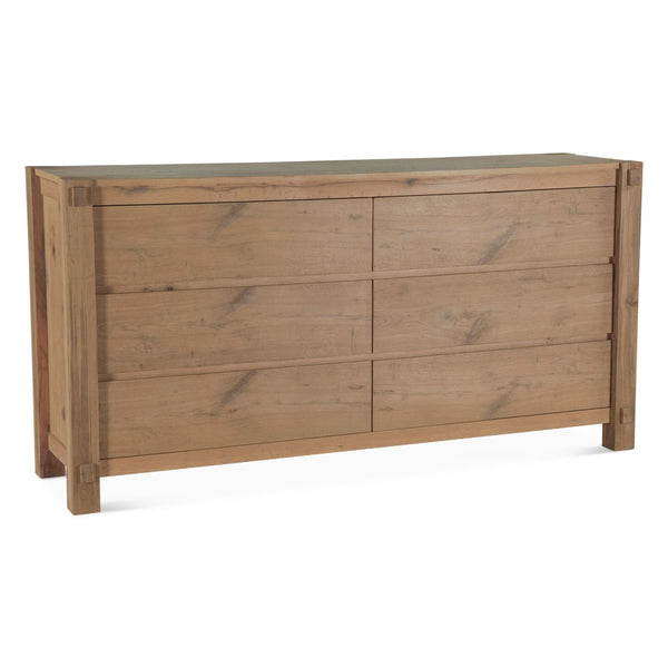Flagstaff 72" Dresser in Natural Distressed Oak