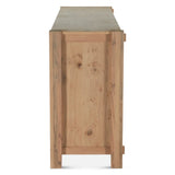 Flagstaff 72" Dresser in Natural Distressed Oak from Home Trends & Design - Luna Furniture