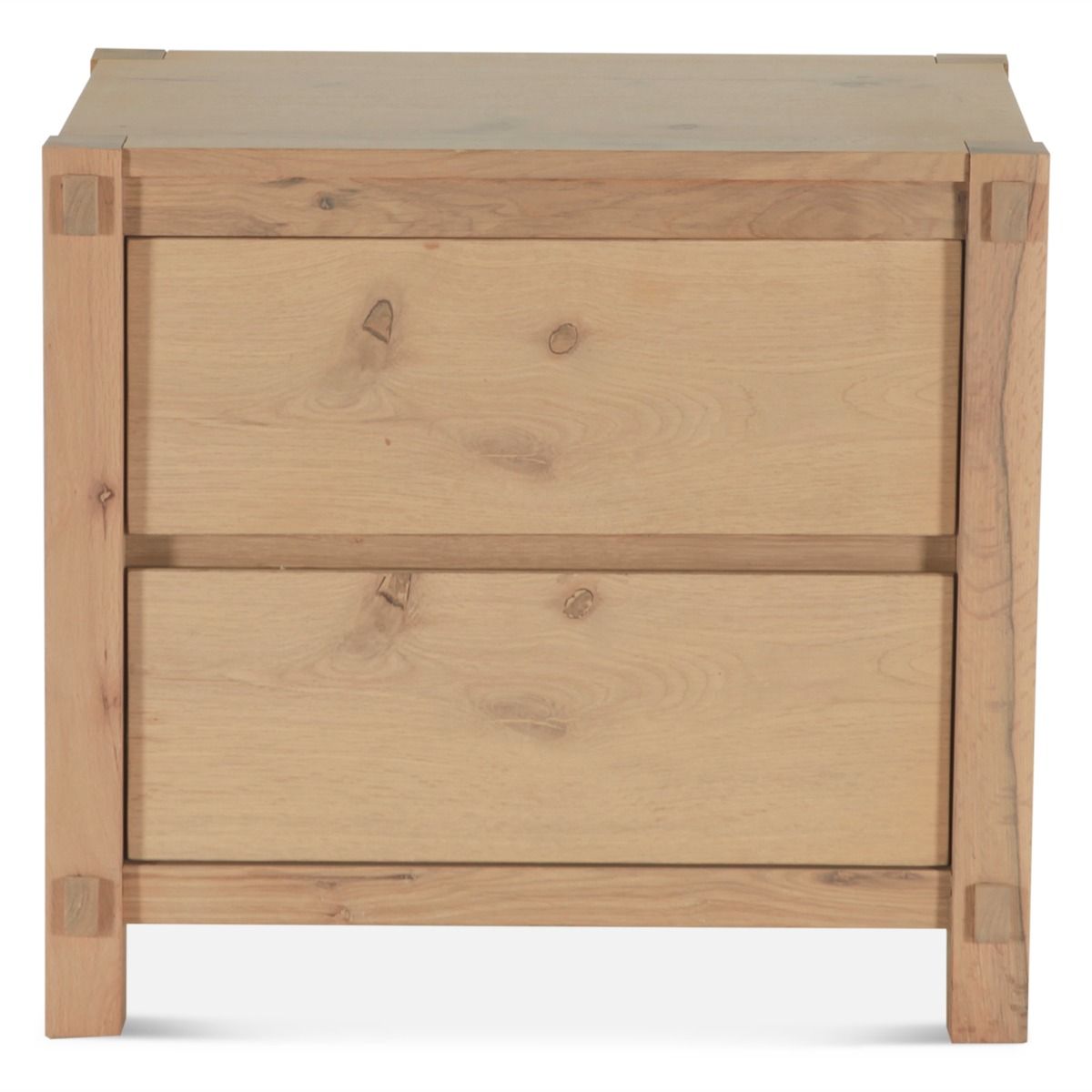 Flagstaff 26" Nightstand in Distressed Oak from Home Trends & Design - Luna Furniture