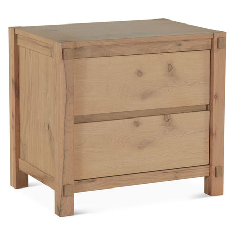 Flagstaff 26" Nightstand in Distressed Oak from Home Trends & Design - Luna Furniture