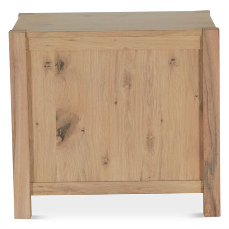 Flagstaff 26" Nightstand in Distressed Oak from Home Trends & Design - Luna Furniture