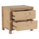 Flagstaff 26" Nightstand in Distressed Oak from Home Trends & Design - Luna Furniture