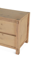 Flagstaff 26" Nightstand in Distressed Oak from Home Trends & Design - Luna Furniture