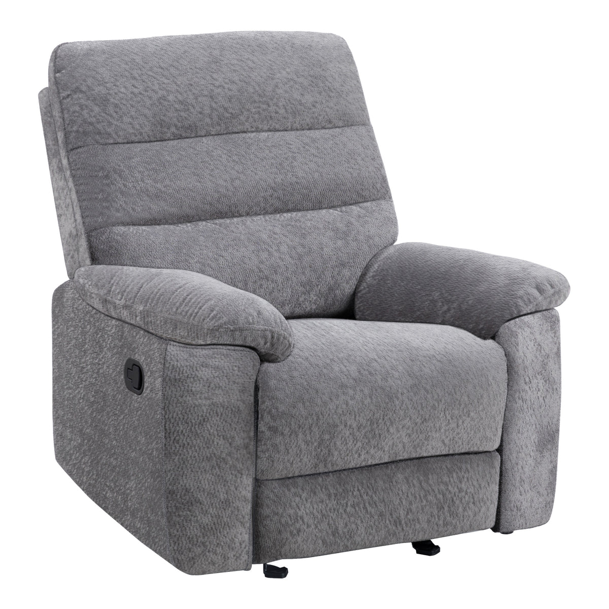 Cozy Gray Manual Recliner from Steve Silver - Luna Furniture