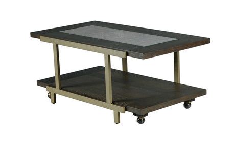 Terrell Cocktail Table with Casters from Steve Silver - Luna Furniture
