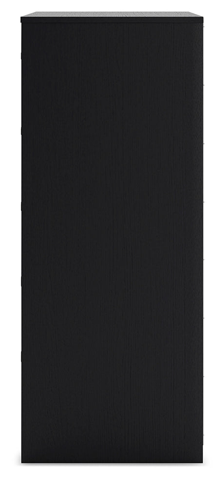 Finch Black Platform Bedroom Set from Ashley - Luna Furniture