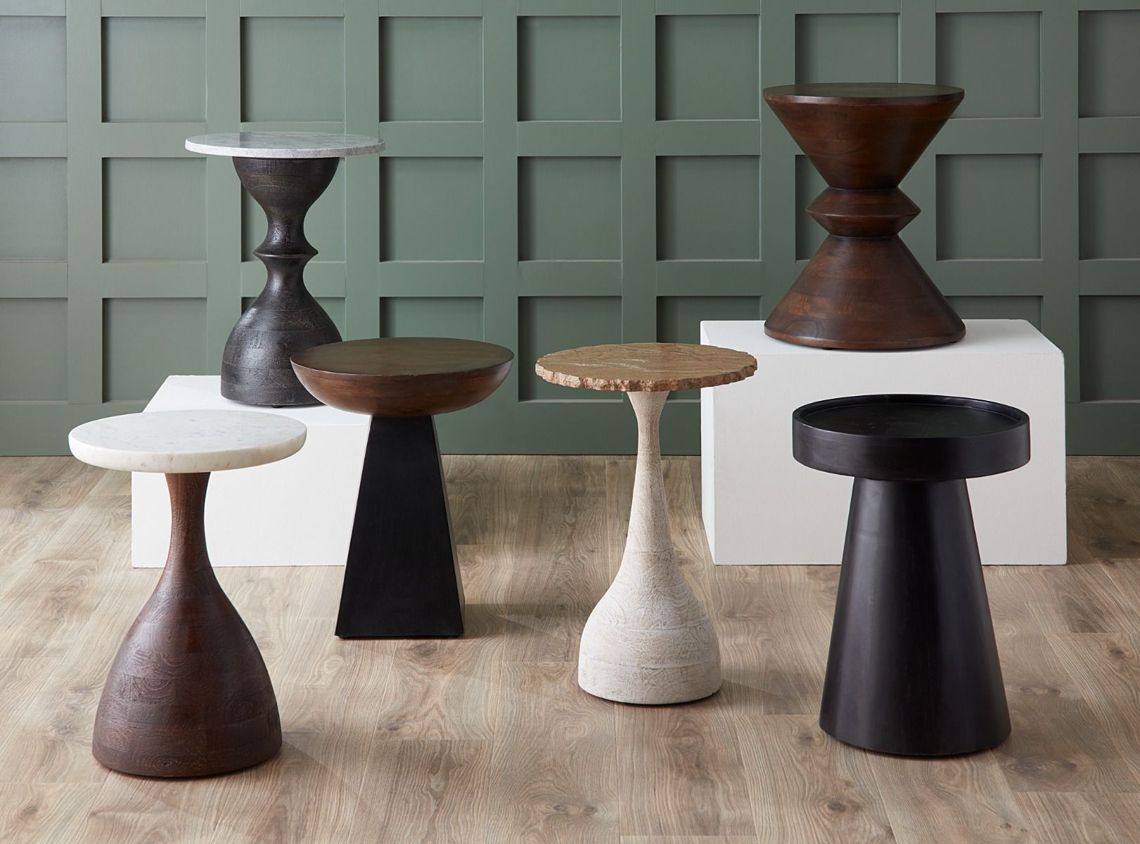 Jaipur Martini 16" Side Table from Home Trends & Design - Luna Furniture