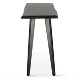 Kennedy 54" Console Table in Walnut from Home Trends & Design - Luna Furniture