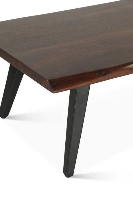 Kennedy 50" Coffee Table in Walnut from Home Trends & Design - Luna Furniture