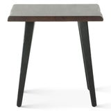 Kennedy 20" Side Table in Walnut from Home Trends & Design - Luna Furniture