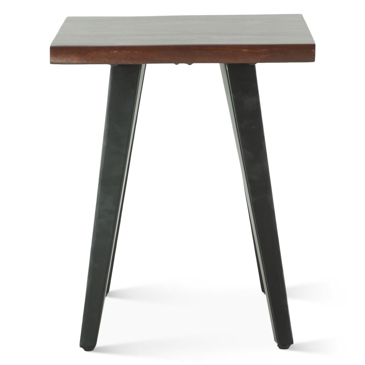 Kennedy 20" Side Table in Walnut from Home Trends & Design - Luna Furniture