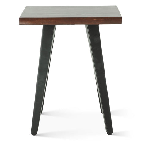 Kennedy 20" Side Table in Walnut from Home Trends & Design - Luna Furniture
