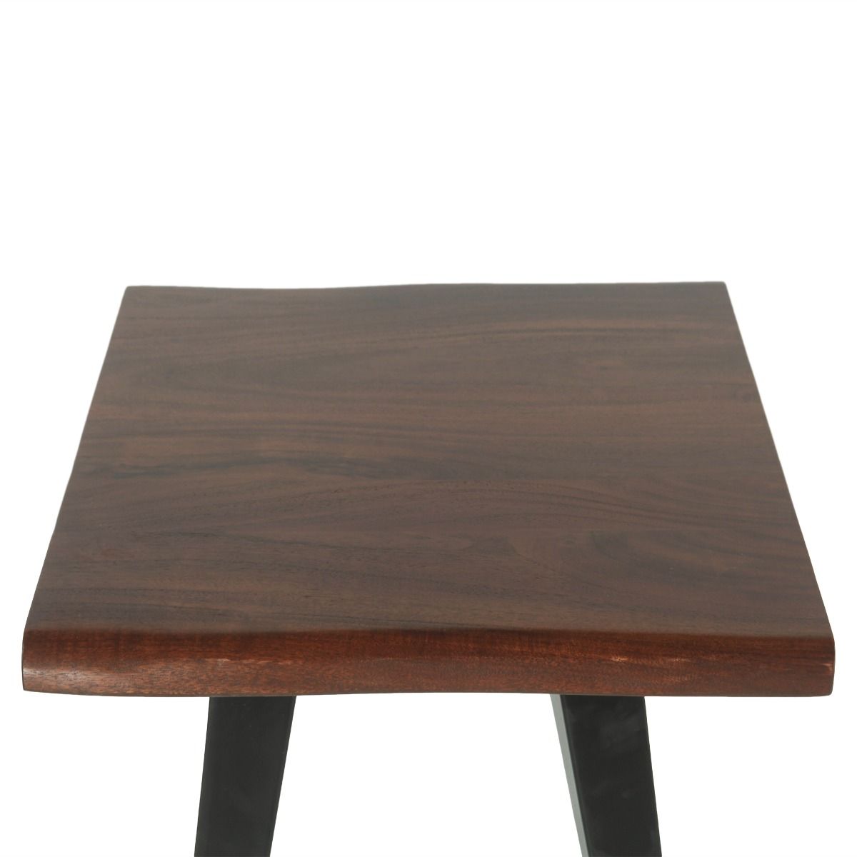 Kennedy 20" Side Table in Walnut from Home Trends & Design - Luna Furniture