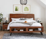 London Loft 23" Nightstand in Walnut from Home Trends & Design - Luna Furniture