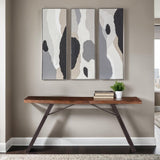 London Loft 68" Console Table in Walnut from Home Trends & Design - Luna Furniture