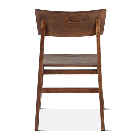 London Loft 19" Dining Chair in Walnut from Home Trends & Design - Luna Furniture