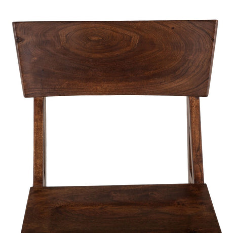 London Loft 19" Dining Chair in Walnut from Home Trends & Design - Luna Furniture
