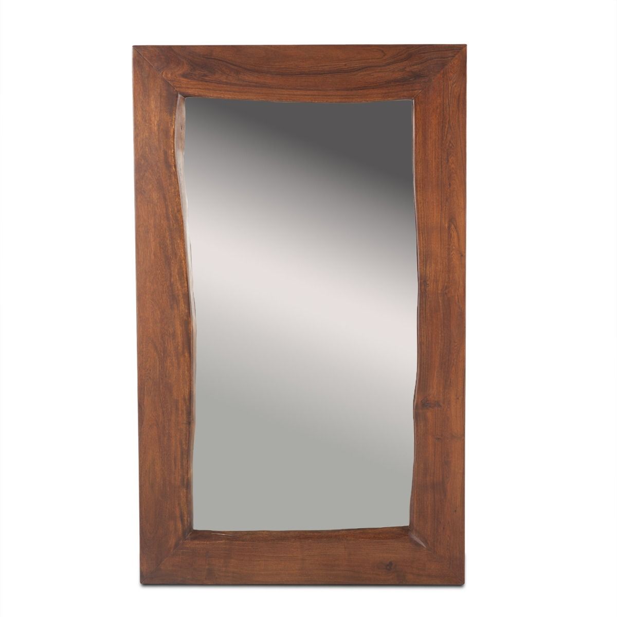 London Loft 58" Mirror in Walnut from Home Trends & Design - Luna Furniture