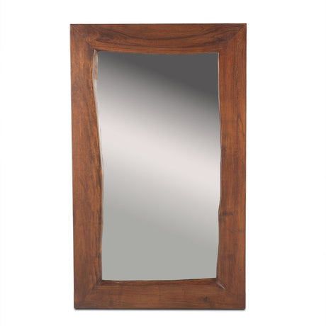 London Loft 58" Mirror in Walnut from Home Trends & Design - Luna Furniture