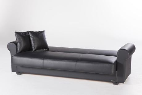 Floris Santa Glory Black 3-Seat Sleeper from Bellona - Luna Furniture