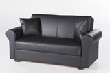 Floris Santa Glory Black Loveseat from Bellona - Luna Furniture