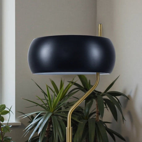 Flux Table Lamp - Black Outer - White Inner from Ashcroft Furniture - Luna Furniture