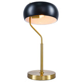 Flux Table Lamp - Black Outer - White Inner from Ashcroft Furniture - Luna Furniture