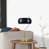 Flux Table Lamp - Black Outer - White Inner from Ashcroft Furniture - Luna Furniture