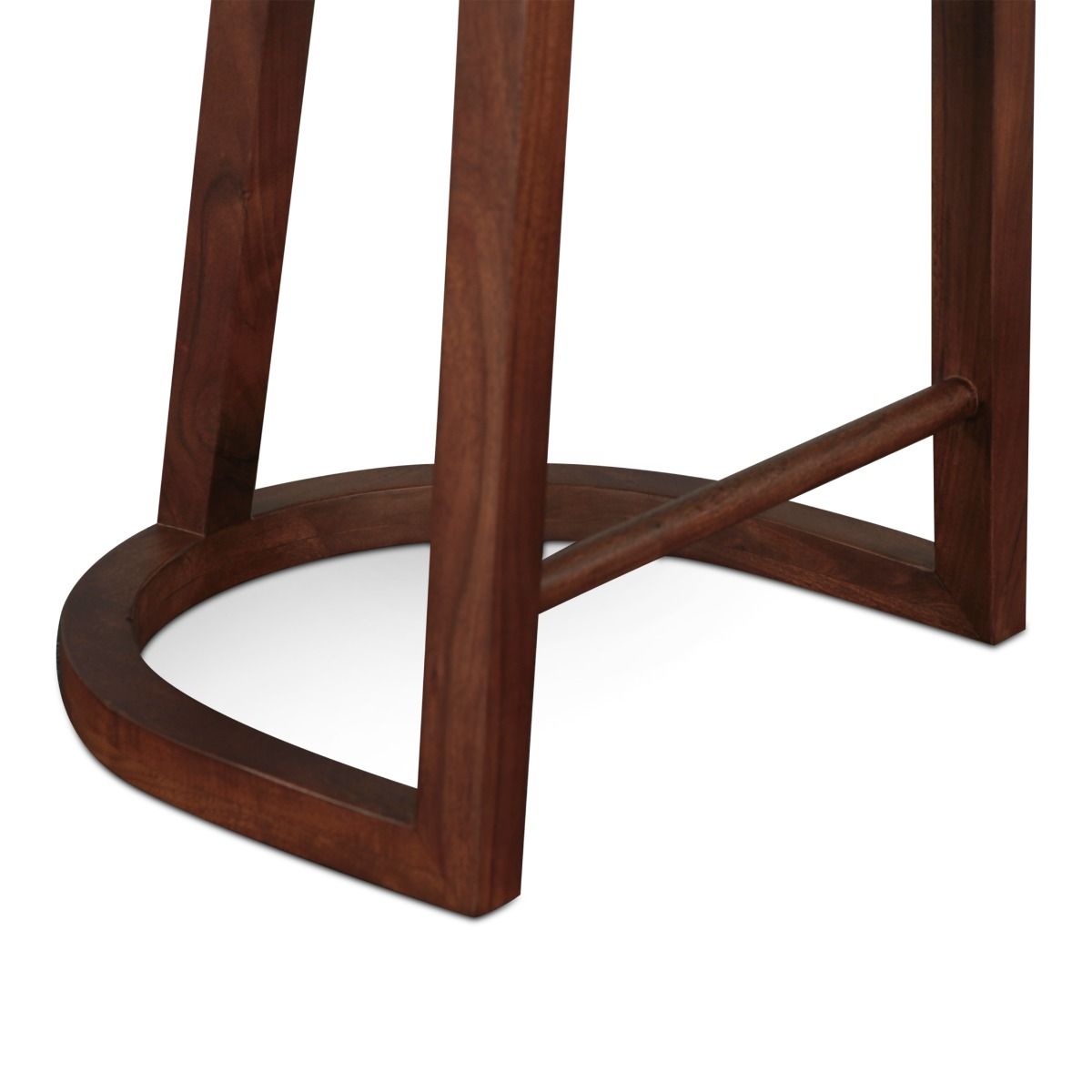 Lenox 17" Counter Stool in Walnut from Home Trends & Design - Luna Furniture