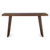 Lenox 68" Gathering Table in Walnut from Home Trends & Design - Luna Furniture