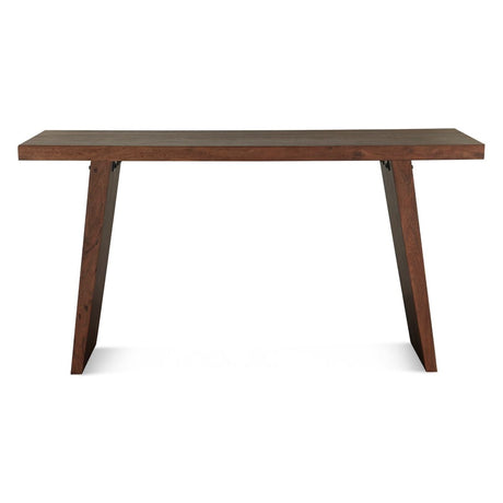 Lenox 68" Gathering Table in Walnut from Home Trends & Design - Luna Furniture