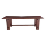 Lenox Loch 102" Dining Table in Walnut from Home Trends & Design - Luna Furniture