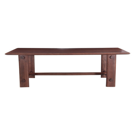 Lenox Loch 102" Dining Table in Walnut from Home Trends & Design - Luna Furniture
