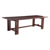 Lenox Loch 102" Dining Table in Walnut from Home Trends & Design - Luna Furniture
