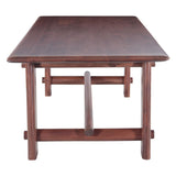 Lenox Loch 102" Dining Table in Walnut from Home Trends & Design - Luna Furniture