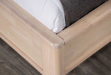 Gervais White Wash Twin Platform Bed from Furniture of America - Luna Furniture