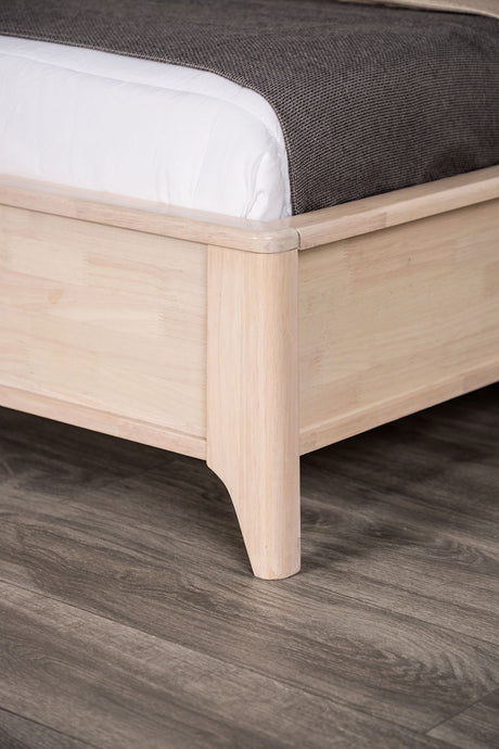 Gervais White Wash Twin Platform Bed from Furniture of America - Luna Furniture