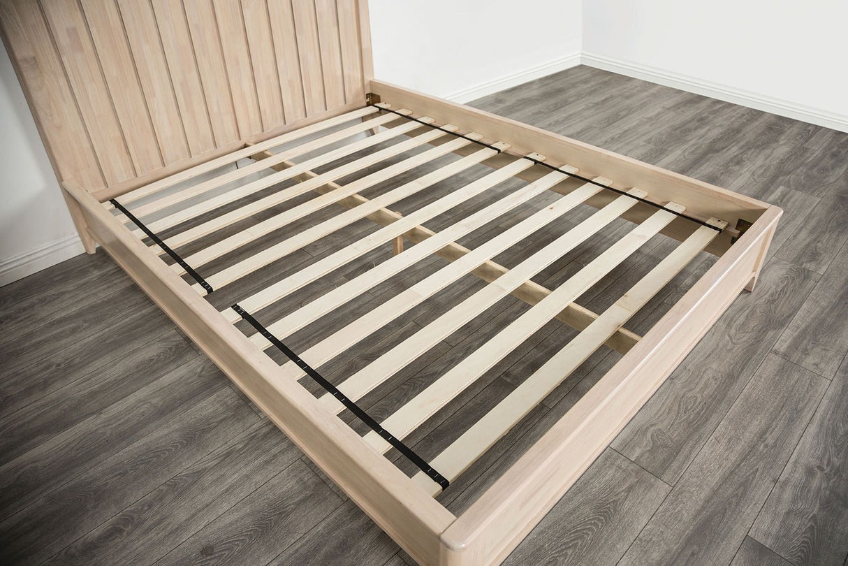 Gervais White Wash Twin Platform Bed from Furniture of America - Luna Furniture