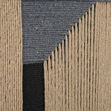 Manila Woven Framed Art, Blue Grey from Home Trends & Design - Luna Furniture