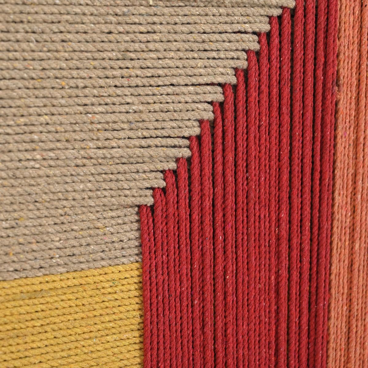 Manila Woven Framed Art, Red from Home Trends & Design - Luna Furniture