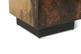 Moab 20" Side Table in Oxidized Copper from Home Trends & Design - Luna Furniture