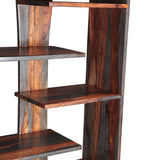 Meridian 34" Open Bookshelf in Capri Sheesham from Home Trends & Design - Luna Furniture